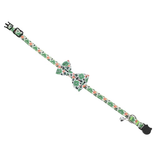 DOITOOL Entzückendes Katzenhalsband mit Schleife Haustierhalsband Kreatives Katzenhalsband Katzenhalsgürtel Haustier-kätzchenhalsband Grün Leicht Zu Tragen DOITOOL Entzückendes Katzenhalsband mit Schleife Haustierhalsband Kreatives Katzenhalsband Katzenhalsgürtel Haustier-kätzchenhalsband Grün Leicht Zu Tragen von DOITOOL