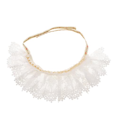 DOITOOL Katzenmode-Accessoire Spitzenhalsband für Katzen Haustier-anziehschal DOITOOL Katzenmode-Accessoire Spitzenhalsband für Katzen Haustier-anziehschal von DOITOOL