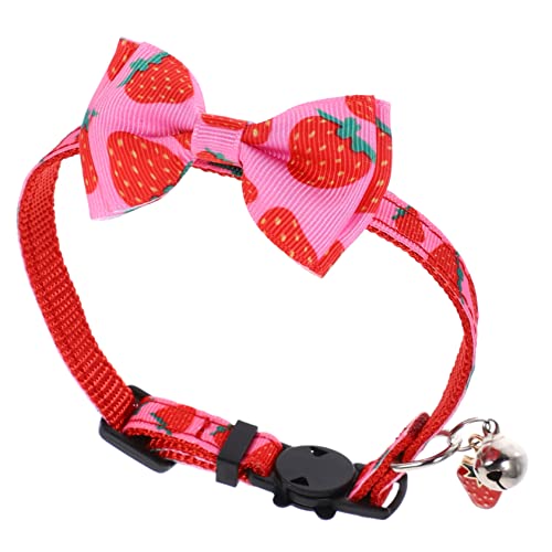 DOITOOL Elegantes Tragbares Katzenhalsband Katzenzubehör Abnehmbare Schleife Leichtes Hundehalsband Für Festivalpartys DOITOOL Elegantes Tragbares Katzenhalsband Katzenzubehör Abnehmbare Schleife Leichtes Hundehalsband Für Festivalpartys von DOITOOL