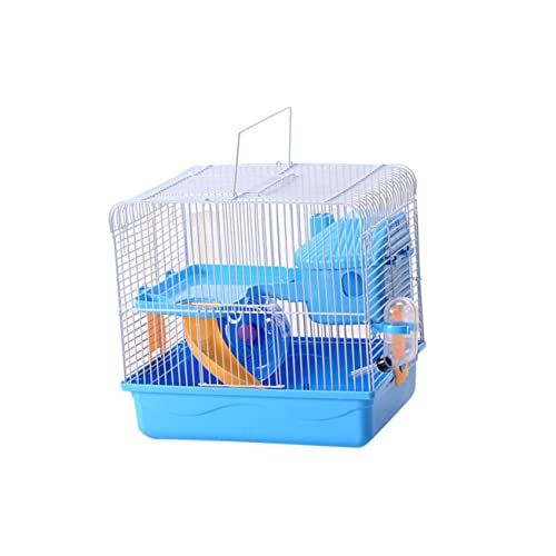 DOITOOL Doppelschichtiger Chinchilla-hamsterkäfig Einfache Reinigung Große Tür Sicher Geräumig Inkl. Laufrad Auslaufsichere Flasche DOITOOL Doppelschichtiger Chinchilla-hamsterkäfig Einfache Reinigung Große Tür Sicher Geräumig Inkl. Laufrad Auslaufsichere Flasche von DOITOOL