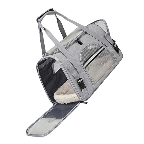 DOITOOL Ergonomisches Design Tragerucksack Für Hunde Und Katzen Große Tragetasche Für Haustiere Netzbelüftung Für Einfache Verwendung von DOITOOL