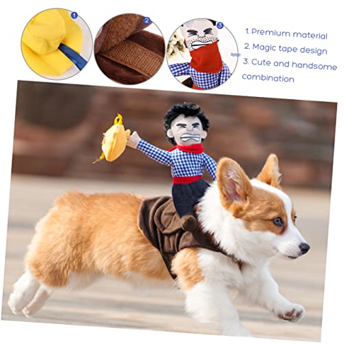 DOITOOL Hasen-Outfits Hundekleidung Hundekostüme Hunde-Cowboy-Kostü Katzen-Outfits Kleider Haustierbekleidung Haustier-Reiter-Anzug Golden Retriever Verwandlungs-Outfit Marionette DOITOOL Hasen-Outfits Hundekleidung Hundekostüme Hunde-Cowboy-Kostü Katzen-Outfits Kleider Haustierbekleidung Haustier-Reiter-Anzug Golden Retriever Verwandlungs-Outfit Marionette von DOITOOL