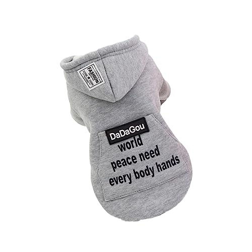 DOITOOL Kapuzenpullover für Hunde wollene Kleidung Haustier-Outfit Hundepullover Haustierbedarf Haustierkostüme Hundebekleidung Haustier Kostü Haustierzubehör Bichon Jacke mit Hut DOITOOL Kapuzenpullover für Hunde wollene Kleidung Haustier-Outfit Hundepullover Haustierbedarf Haustierkostüme Hundebekleidung Haustier Kostü Haustierzubehör Bichon Jacke mit Hut von DOITOOL