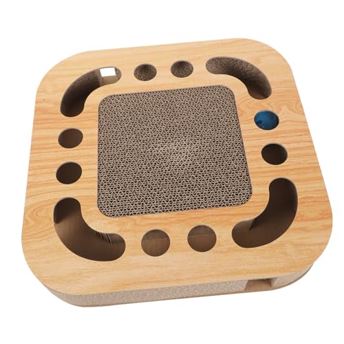 DOITOOL Kratzbrett-Spielzeug Für Katzen Und Kätzchen Blumenmuster Kratzspiel Für Katzen Sicheres Material Katzenkratzbrett Kätzchen-kratzmatte DOITOOL Kratzbrett-Spielzeug Für Katzen Und Kätzchen Blumenmuster Kratzspiel Für Katzen Sicheres Material Katzenkratzbrett Kätzchen-kratzmatte von DOITOOL