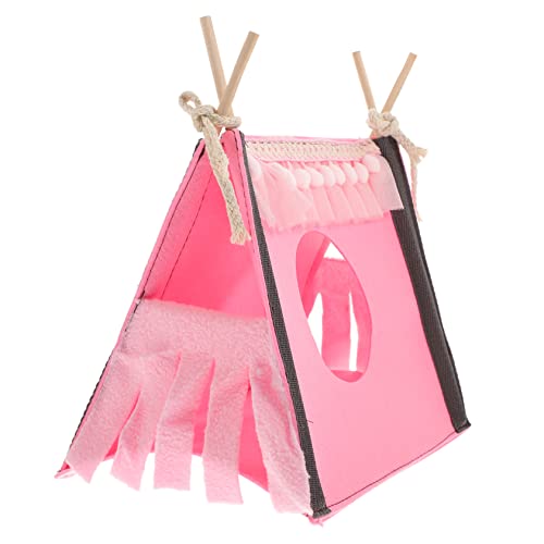 DOITOOL Meerschweinchen Gemütliches Versteck Nest für Indoor Haustier Schlafhütte Hamsterhaus Wärmendes Nest Spielzeug DOITOOL Meerschweinchen Gemütliches Versteck Nest für Indoor Haustier Schlafhütte Hamsterhaus Wärmendes Nest Spielzeug von DOITOOL