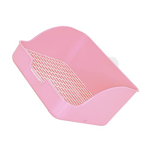 DOITOOL Kasten Haustier Katzentoilette Hamstertoilette Chinchilla-bettwäsche Kaninchen Töpfchen Hamster Toilettenecke Hamsterbad Urinal Anti-Spray-urin Reisen Plastik Rosa DOITOOL Kasten Haustier Katzentoilette Hamstertoilette Chinchilla-bettwäsche Kaninchen Töpfchen Hamster Toilettenecke Hamsterbad Urinal Anti-Spray-urin Reisen Plastik Rosa von DOITOOL