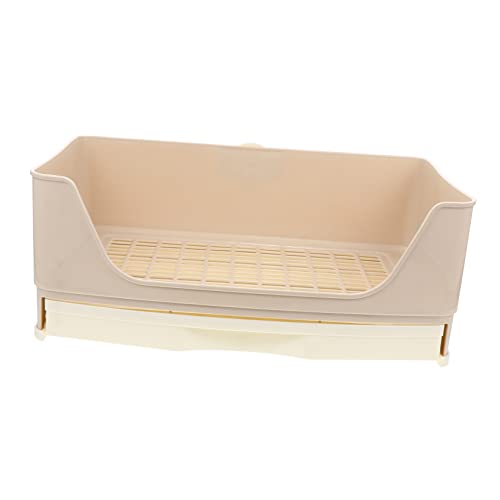 DOITOOL Meerschweinchentoilette Toilettenbecken Kleintier Abgedeckte Katzentoilette Tierstreu DOITOOL Meerschweinchentoilette Toilettenbecken Kleintier Abgedeckte Katzentoilette Tierstreu von DOITOOL
