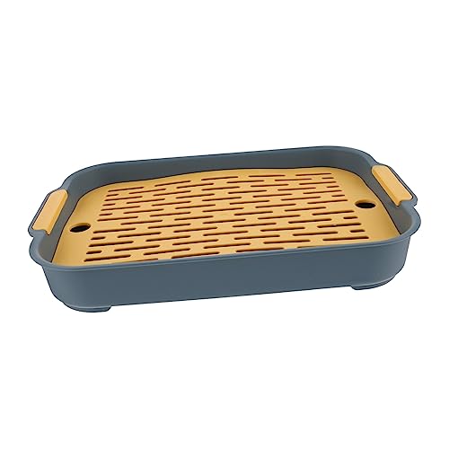 DOITOOL Kasten Kaninchentoilette Hasen-Trainer-Toilette Haustiertoilette Aus Kunststoff Kleine Haustiertoilette Meerschweinchen Katzentoilette Für Sandbad Katzenklo Hamster Pp Käfig DOITOOL Kasten Kaninchentoilette Hasen-Trainer-Toilette Haustiertoilette Aus Kunststoff Kleine Haustiertoilette Meerschweinchen Katzentoilette Für Sandbad Katzenklo Hamster Pp Käfig von DOITOOL