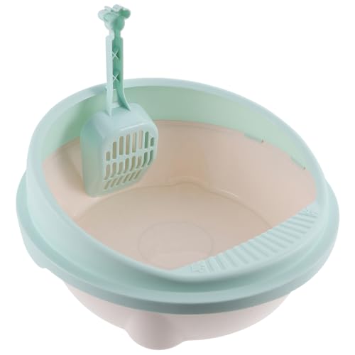 DOITOOL Kasten Katzentoilette Kaninchentoilette Kleintiertablett Töpfchen Für Katzen Behälter Für Katzenkot Welpentoilette Kotheberschaufel Mülleimer Kätzchen Haustier Reisen Plastik DOITOOL Kasten Katzentoilette Kaninchentoilette Kleintiertablett Töpfchen Für Katzen Behälter Für Katzenkot Welpentoilette Kotheberschaufel Mülleimer Kätzchen Haustier Reisen Plastik von DOITOOL