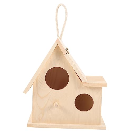 DOITOOL Parakeet Nest Box Hängende Nistkästen Für Wellensittiche Und Andere Vögel Einfach Zu Reinigen Für Garten Und Balkon Langlebig Und Komfortabel von DOITOOL