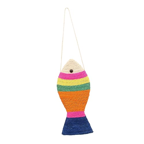 DOITOOL Katzenkratzmatten aus natürlichem Sisal Hamstertunnel und Röhren Spielzeuge Teppich Katzenspielzeug Katzen-Kratzunterlage Fischart Hauskatze Sisalkatze kratzbaum für Katzen DOITOOL Katzenkratzmatten aus natürlichem Sisal Hamstertunnel und Röhren Spielzeuge Teppich Katzenspielzeug Katzen-Kratzunterlage Fischart Hauskatze Sisalkatze kratzbaum für Katzen von DOITOOL