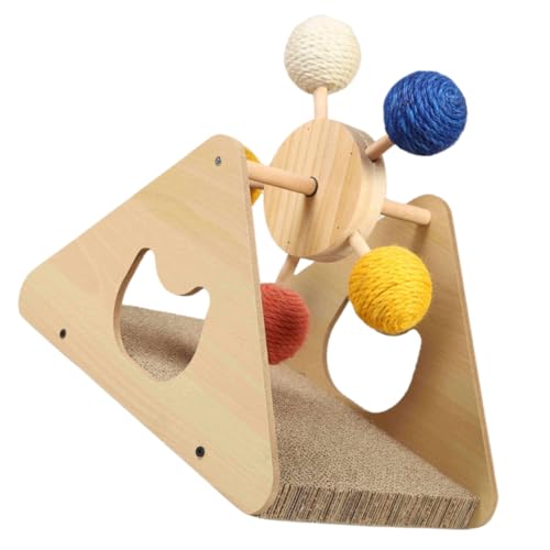 DOITOOL Katzenkratzbrett Mit Interaktivem Kätzchen-kratzbaum Haustierzubehör Katzenspielzeug Für Den Innenbereich Riesenrad-Design Tragbar Verhindert Zufällige Farbauswahl DOITOOL Katzenkratzbrett Mit Interaktivem Kätzchen-kratzbaum Haustierzubehör Katzenspielzeug Für Den Innenbereich Riesenrad-Design Tragbar Verhindert Zufällige Farbauswahl von DOITOOL