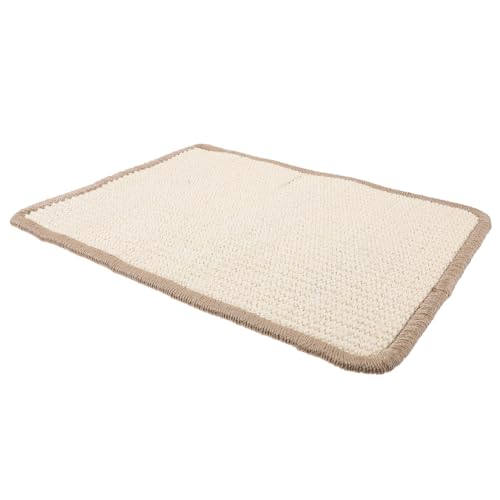 DOITOOL Katzenkratzbrett Sisalmatte Spielzeug für Haustiere Scratch-Playpad Schleifklauenkissen aus Sisal Katzenkratzer Sofa Schleifpads Katzenzubehör kratzbaum für Katzen von DOITOOL