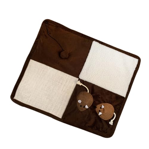 DOITOOL Katzenkratzbrett Im Mäuse-Design Haustierbedarf Zum Kratzen Und Entspannen DOITOOL Katzenkratzbrett Im Mäuse-Design Haustierbedarf Zum Kratzen Und Entspannen von DOITOOL