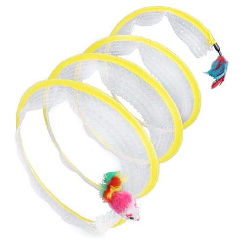 DOITOOL Tunnelspielzeug für Hauskatzen Katzentumbler-Spielzeug Interaktives Katzenspielzeug Katzenspielzeug für Kätzchen Großes Katzentunnel-Set Zum Spielen mit Haustieren DOITOOL Tunnelspielzeug für Hauskatzen Katzentumbler-Spielzeug Interaktives Katzenspielzeug Katzenspielzeug für Kätzchen Großes Katzentunnel-Set Zum Spielen mit Haustieren von DOITOOL