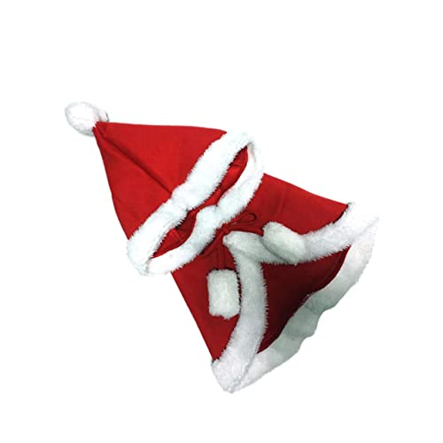 DOITOOL Warmer Hundeumhang Für Weihnachten Hundejacken Für Hunde Hundekostüme Mit Kapuze Hundekleidung von DOITOOL