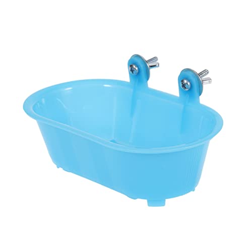 DOITOOL Papageienbadewanne Mit Spiegelsicherem Material Für Die Tägliche Reinigung Der Vögel DOITOOL Papageienbadewanne Mit Spiegelsicherem Material Für Die Tägliche Reinigung Der Vögel von DOITOOL