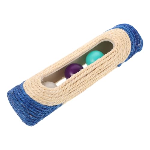 DOITOOL Kratzbaum Interaktives Katzenspielzeug Aus Jute Für Drinnen Zum Spielen Und Für Die Gesundheit Zufällige Farbe DOITOOL Kratzbaum Interaktives Katzenspielzeug Aus Jute Für Drinnen Zum Spielen Und Für Die Gesundheit Zufällige Farbe von DOITOOL