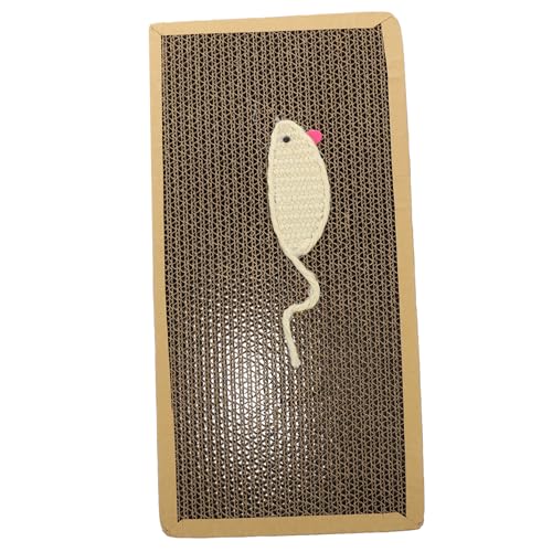 DOITOOL Kratzmatte Aus Papier Für Katzen Kratzspielzeug Für Kätzchen Stabiles Kratzbrett Für Katzen Möbelschutz 1 Stück DOITOOL Kratzmatte Aus Papier Für Katzen Kratzspielzeug Für Kätzchen Stabiles Kratzbrett Für Katzen Möbelschutz 1 Stück von DOITOOL