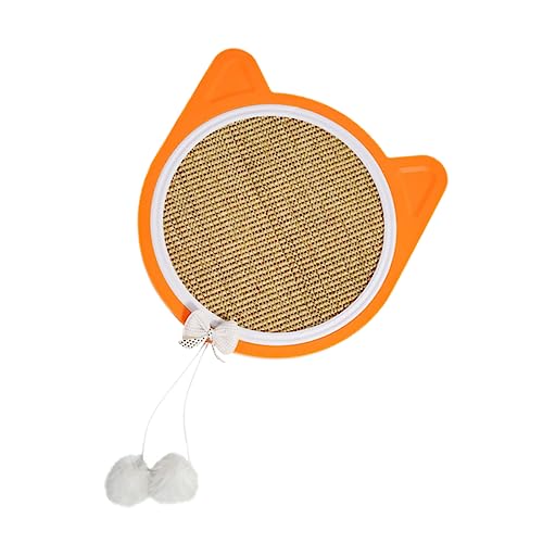 DOITOOL Aufhängbares Katzenkratzbrett Jute Pad Kätzchen Kratzbaum Orange Montage DOITOOL Aufhängbares Katzenkratzbrett Jute Pad Kätzchen Kratzbaum Orange Montage von DOITOOL