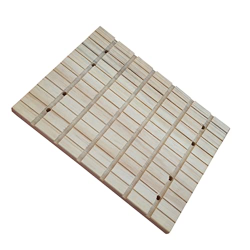DOITOOL Kratzbrett Für Haustiere Beige Holz Schleifspielzeug Für Kleintiere Krallenkratzer Für Hamster Eichhörnchen Haustierkäfig-zubehör DOITOOL Kratzbrett Für Haustiere Beige Holz Schleifspielzeug Für Kleintiere Krallenkratzer Für Hamster Eichhörnchen Haustierkäfig-zubehör von DOITOOL