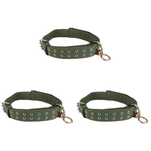 DOITOOL Kuhhalsband, Leinen, Wadenhalsband, verstellbare Schnalle, Nutztiere, Traktionshalskette für Bauernhoftiere, Schaf, Pferd, Haustier, Grün, 3 Stück DOITOOL Kuhhalsband, Leinen, Wadenhalsband, verstellbare Schnalle, Nutztiere, Traktionshalskette für Bauernhoftiere, Schaf, Pferd, Haustier, Grün, 3 Stück von DOITOOL