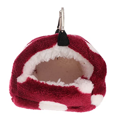 DOITOOL Elegantes Haustierbett Mit Punktmuster Für Hamster Eichhörnchen Chinchillas Tragbare Und Warme Fleece-hängematte DOITOOL Elegantes Haustierbett Mit Punktmuster Für Hamster Eichhörnchen Chinchillas Tragbare Und Warme Fleece-hängematte von DOITOOL
