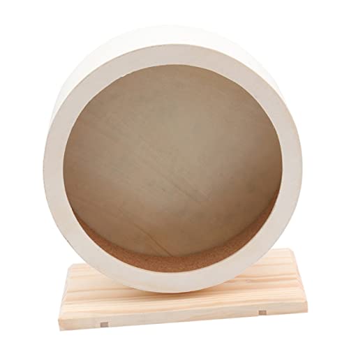 DOITOOL Haustier-übungsrolle Großes Holzrad Für Hamster Chinchilla Meerschweinchen Haustier-Spielzeug DOITOOL Haustier-übungsrolle Großes Holzrad Für Hamster Chinchilla Meerschweinchen Haustier-Spielzeug von DOITOOL