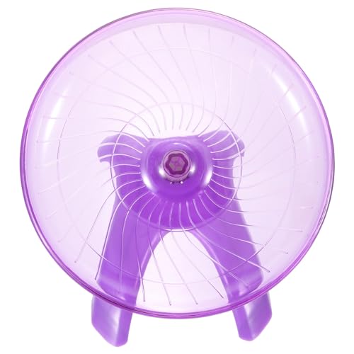 DOITOOL Laufrad Für Hamster Leiser Lauf Untertasse Für Rennmäuse Chinchillas Meerschweinchen von DOITOOL