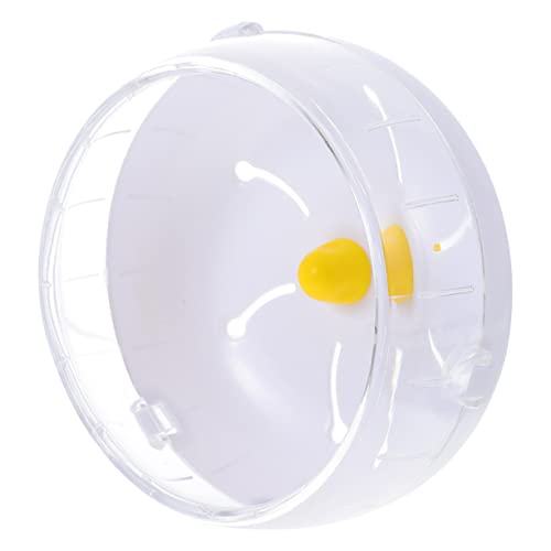 DOITOOL Laufrad für Hamster 21 cm Durchmesser Stummes Untertassenrad Interaktives Spielzeug für Die Bewegung Kleiner Haustiere von DOITOOL