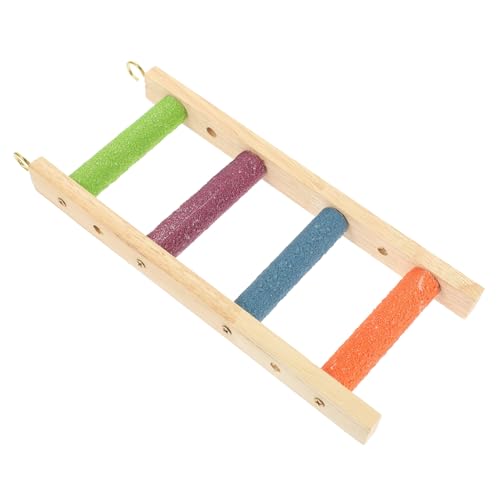 DOITOOL Kletterleiter Für Vögel Und Nagetiere Einstellbare Holzleiter Für Papageien Hamster Und Chinchillas Für Spiel Und Training Im Käfig Stabile Langlebige Konstruktion Buntem DOITOOL Kletterleiter Für Vögel Und Nagetiere Einstellbare Holzleiter Für Papageien Hamster Und Chinchillas Für Spiel Und Training Im Käfig Stabile Langlebige Konstruktion Buntem von DOITOOL