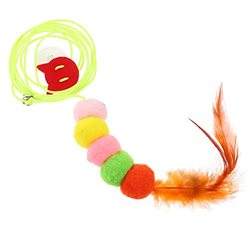 DOITOOL Katzenbedarf Einziehbares Kätzchenspielzeug Interaktives Katzenspielzeug Für Hauskatzen Hängendes Kätzchenspielzeug Zum Spielen DOITOOL Katzenbedarf Einziehbares Kätzchenspielzeug Interaktives Katzenspielzeug Für Hauskatzen Hängendes Kätzchenspielzeug Zum Spielen von DOITOOL