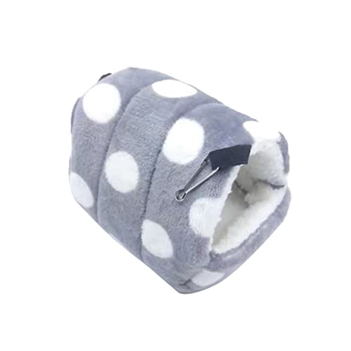 DOITOOL Chinchilla- Hamsterbett Meerschweinchen Groß Warmes Fleece-Bett Haushaken Für Eichhörnchen Und Vögel Grau DOITOOL Chinchilla- Hamsterbett Meerschweinchen Groß Warmes Fleece-Bett Haushaken Für Eichhörnchen Und Vögel Grau von DOITOOL