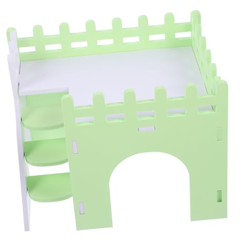 DOITOOL Charmantes Hamsterhaus Versteck Meerschweinchen Chinchilla-Spielzeug Lebensraum Für Kleintiere Dekorativ Bequem DOITOOL Charmantes Hamsterhaus Versteck Meerschweinchen Chinchilla-Spielzeug Lebensraum Für Kleintiere Dekorativ Bequem von DOITOOL