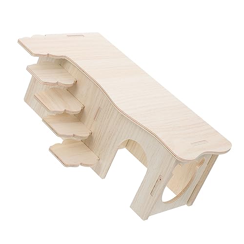 DOITOOL Mehrstöckiges Kleintier-Mechanismus-Holzhaus Zubehör Spielzeughamster Spielzeuge Hamsterversorgung Hamsterkäfig-Verstecke stärken Hamsterhaus Igel Meerschweinchen Kleine Tiere DOITOOL Mehrstöckiges Kleintier-Mechanismus-Holzhaus Zubehör Spielzeughamster Spielzeuge Hamsterversorgung Hamsterkäfig-Verstecke stärken Hamsterhaus Igel Meerschweinchen Kleine Tiere von DOITOOL