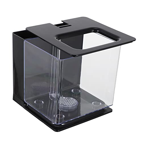 DOITOOL Aquarium Acryl-Aquarium Arbeitssparend Mini-Aquarium Für Die Einrichtung Von Fischen Zu Hause von DOITOOL