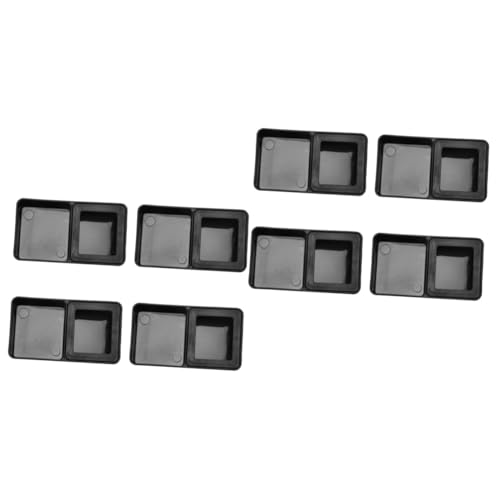 DOITOOL 2sets Reptil Fütterung Box Gericht Grillen Schüssel Kunststoff Reptil Schüssel 4 Stücke * 2 von DOITOOL