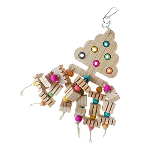 DOITOOL Educational Parrot Toy Bunte Käfigspielzeug Für Papageien Interaktive Kauspielzeuge Und Unterhaltung Ihrer Vögel von DOITOOL