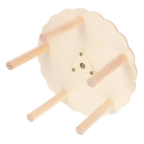 DOITOOL Papagei Vogel Spielzeug Holz Vogel Sitzstange Riesenrad Rotierenden Vogel Käfig Zubehör Für Sittiche DOITOOL Papagei Vogel Spielzeug Holz Vogel Sitzstange Riesenrad Rotierenden Vogel Käfig Zubehör Für Sittiche von DOITOOL