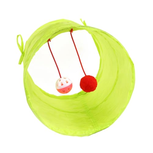 DOITOOL Interaktiver Katzentunnel Katzentunnel Haustierspielzeug Katzenspielzeug Tunnel Faltbar Fluoreszierend Grün DOITOOL Interaktiver Katzentunnel Katzentunnel Haustierspielzeug Katzenspielzeug Tunnel Faltbar Fluoreszierend Grün von DOITOOL