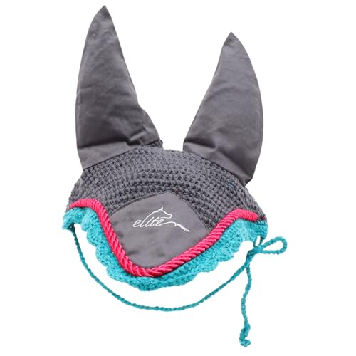 DOITOOL Pferdemaske Strickdecke Für Pferde Outdoor-pferdehaube Ohr Pferd Zubehör Sicherheitsbremsenmasken Pferdehaubenmasken Strickmütze Pferdefliegenmaske Schutz Polyester Tragbar von DOITOOL