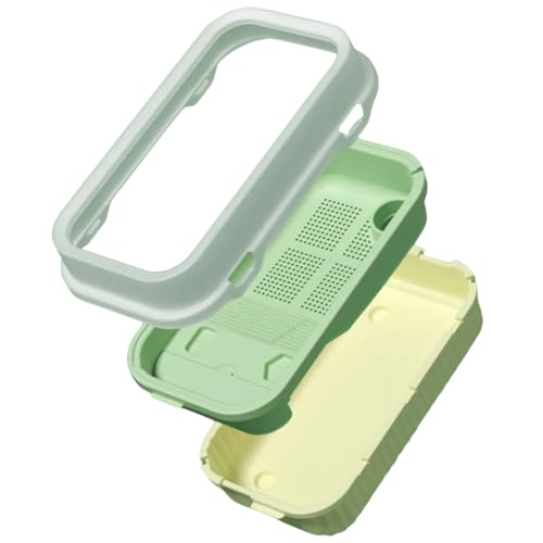 DOITOOL Plastikbox Schildkröte Lebensraumbox Für Reptilien Schildkröten-Aquarium Kleines Schildkrötenbecken Transparentes Schildkrötenbecken Schildkrötenhaus Tier Schildkrötenbox Pp von DOITOOL