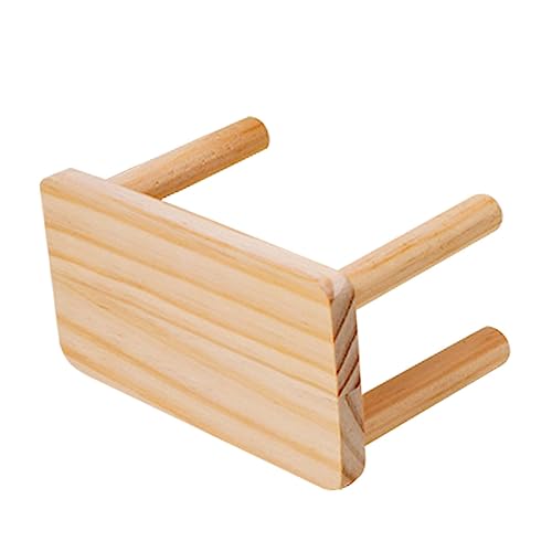 DOITOOL Plattform Für Hamster Igel-plattform Hamstertrainingsplattform Haustiernapf Hamsterzubehör Für Käfige Hamsterspielplatz Eichhörnchen Spielzeug Hamsterradständer Holz Schlafen Möbel DOITOOL Plattform Für Hamster Igel-plattform Hamstertrainingsplattform Haustiernapf Hamsterzubehör Für Käfige Hamsterspielplatz Eichhörnchen Spielzeug Hamsterradständer Holz Schlafen Möbel von DOITOOL