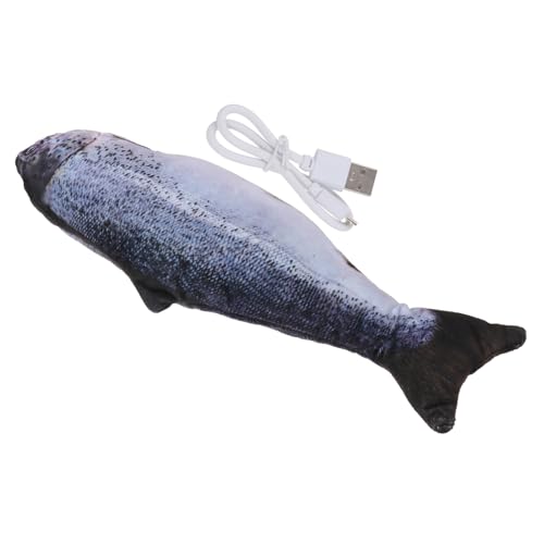 DOITOOL Wiederaufladbares USB-Spielzeug – Interaktives Elektronisches Fischspielzeug Für Katzen – Haustier-Teaser-Spielzeug Mit – Mentales Spielzeug DOITOOL Wiederaufladbares USB-Spielzeug – Interaktives Elektronisches Fischspielzeug Für Katzen – Haustier-Teaser-Spielzeug Mit – Mentales Spielzeug von DOITOOL