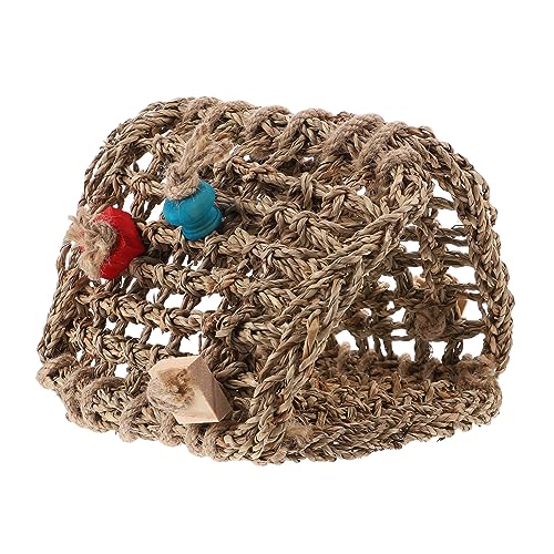 DOITOOL Vogelbett Hängematte Papagei Versteck Schlafbett Haustier Vogelkäfig Papageiennest Rattan Vogelhaus Nestschaukel Zufälliger Stil DOITOOL Vogelbett Hängematte Papagei Versteck Schlafbett Haustier Vogelkäfig Papageiennest Rattan Vogelhaus Nestschaukel Zufälliger Stil von DOITOOL