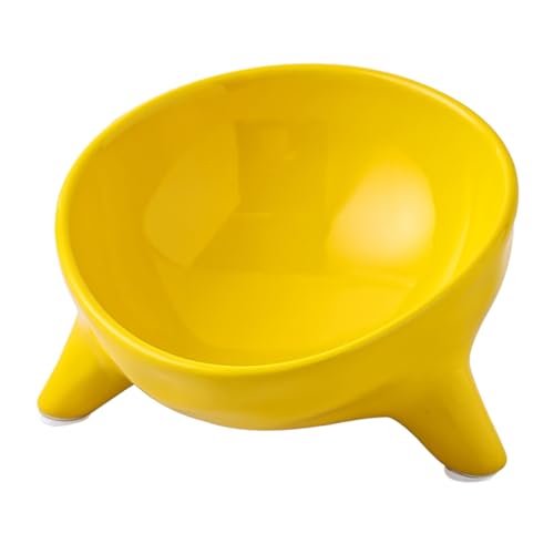 DOITOOL Gekippte Katzenfutternäpfe Stabiles Keramik-wassernapf-Design Mit Hohem Boden von DOITOOL