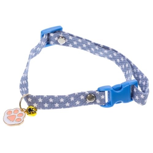 DOITOOL Sommerliche Außendekoration Welpen Welpenhalsband Sommerdeko Verstellbares Halsband Für Hund Entzückendes Katzenhalsband Katze Geschenk Polyester Kleiner Hund Niedlich von DOITOOL