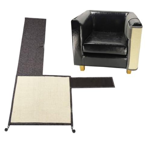 DOITOOL Katzenkratzbrett 140x60cm Dunkelgrau Sisalmatte Zum Kratzen Von Sofamöbeln Schutz Umweltfreundliches Katzenspielzeug DOITOOL Katzenkratzbrett 140x60cm Dunkelgrau Sisalmatte Zum Kratzen Von Sofamöbeln Schutz Umweltfreundliches Katzenspielzeug von DOITOOL