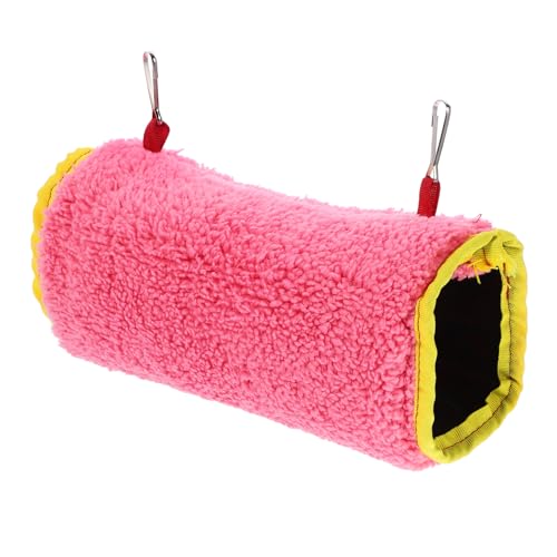 DOITOOL Hängematte Für Haustiere Tier-hängebett Chinchilla-höhle Eichhörnchen-Tunnel 11 X 22 cm Für Hamster Meerschweinchen Zufällige Farbe von DOITOOL