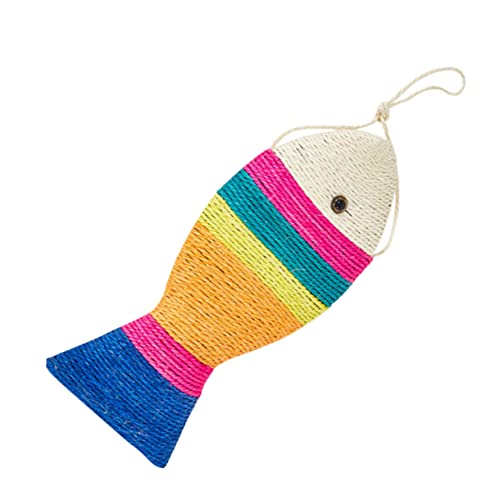 DOITOOL Kratzbrett Für Katzen Fischform Katzenspielzeug Für Den Innenbereich Sisalmaterial Sicher Für Möbel Stilvolles Schickes Design DOITOOL Kratzbrett Für Katzen Fischform Katzenspielzeug Für Den Innenbereich Sisalmaterial Sicher Für Möbel Stilvolles Schickes Design von DOITOOL